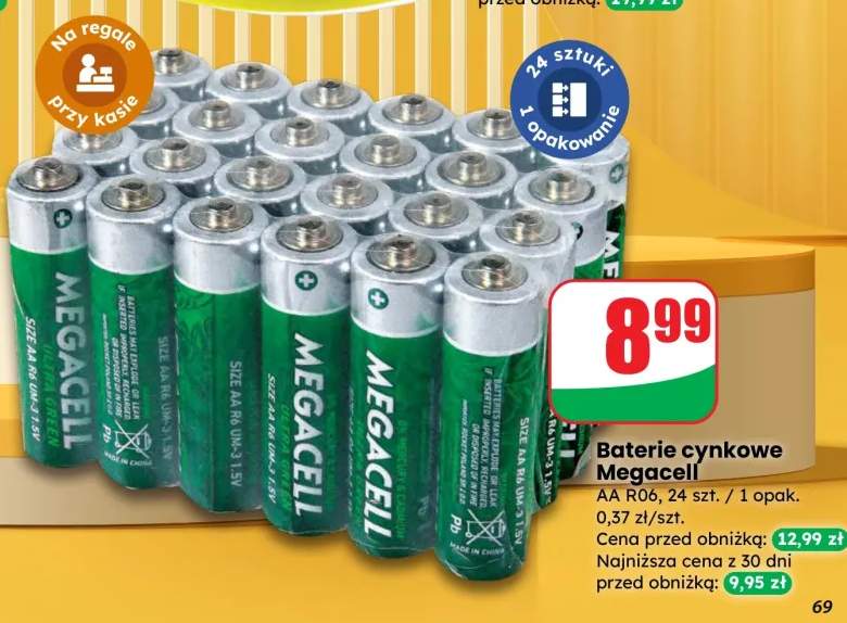 Baterie cynkowe AA R06