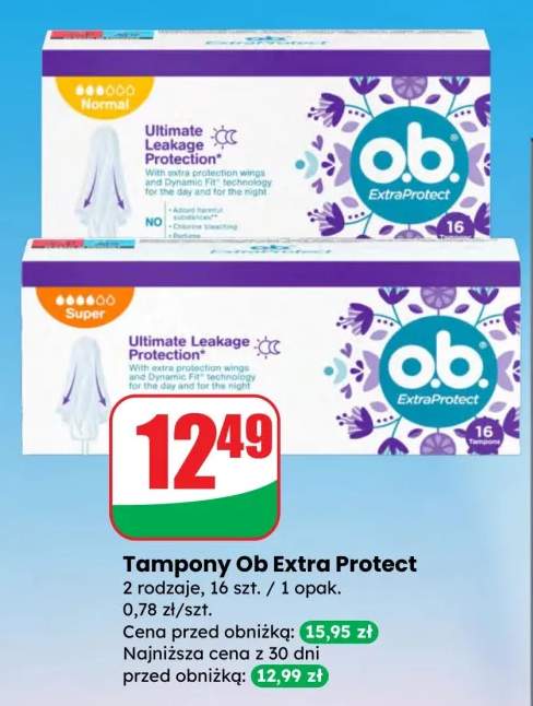 Tampony Extra Protect