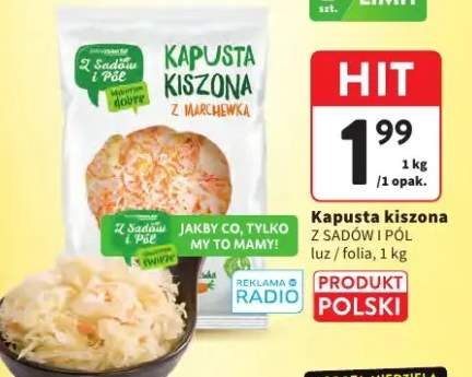 Kapusta kiszona z marchewką