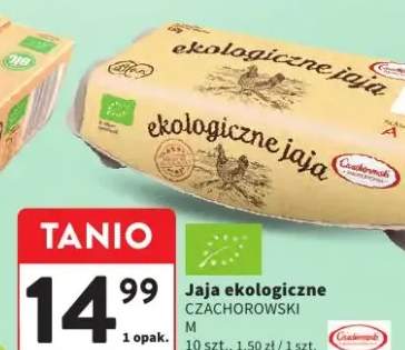 Jaja ekologiczne 10 szt., 1,50 zł / 1 szt.