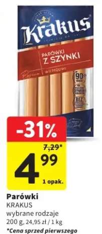 Parówki - wybrane rodzaje