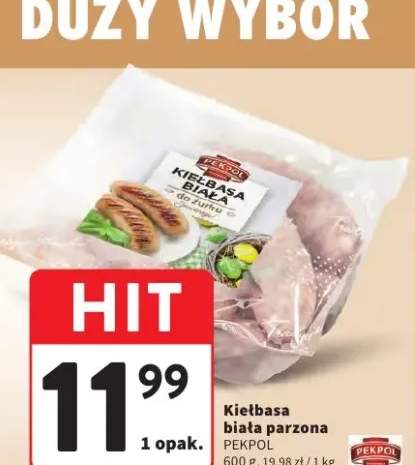 Kiełbasa biała parzona