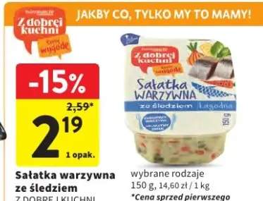 Sałatka warzywna ze śledziem - wybrane rodzaje