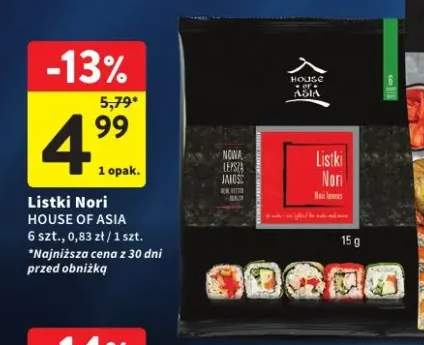 Listki Nori