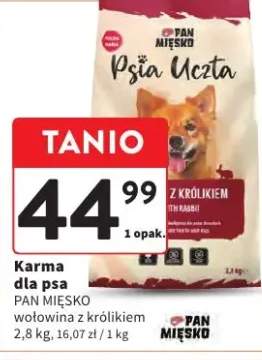 Karma dla psa wołowina z królikiem