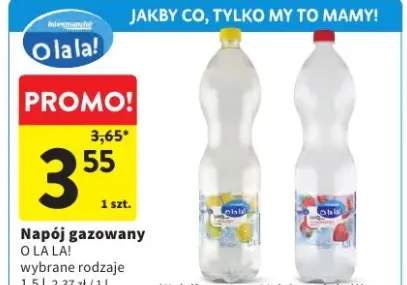 Napój gazowany woda