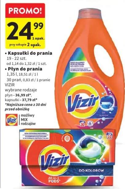 Kapsułki do prania / Płyn do prania