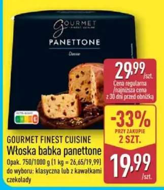 Włoska babka panettone