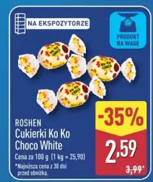 Cukierki Ko Ko Choco White