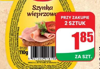 Szynka Drosed 2 rodzaje