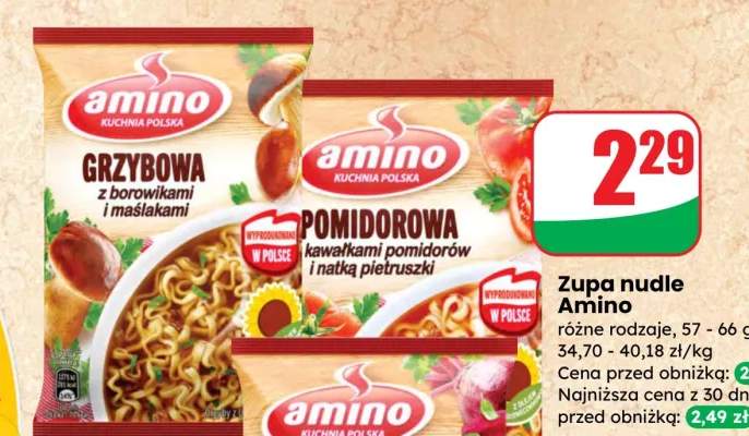 Zupa nudle różne rodzaje