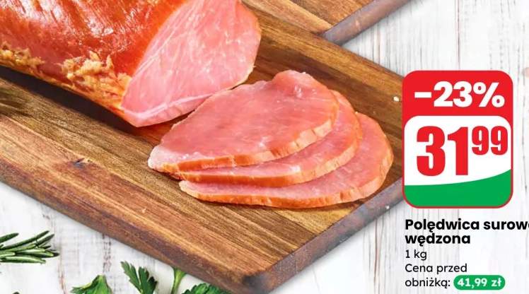 Polędwica surowa wędzona