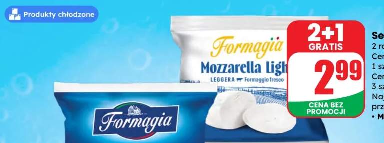 Ser Mozzarella 2 rodzaje