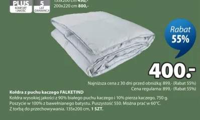 Kołdra z puchem kaczego FALKETING