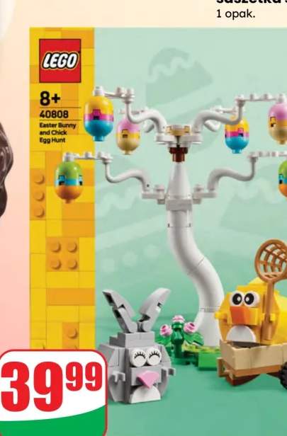 Klocki Lego poszukiwanie pisanek