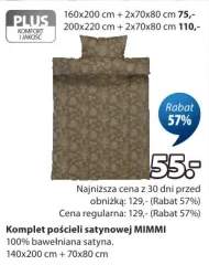 Komplet pościeli satynowej MIMMI