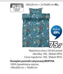 Komplet pościeli satynowej BERTHA