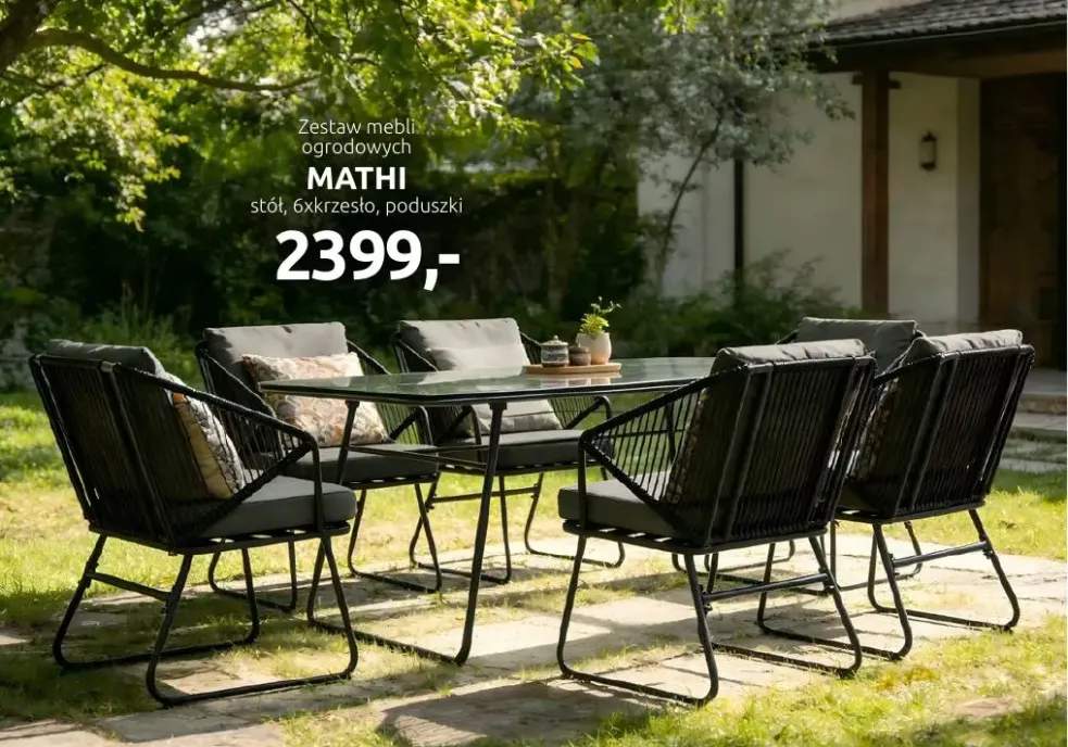 Meble ogrodowe
