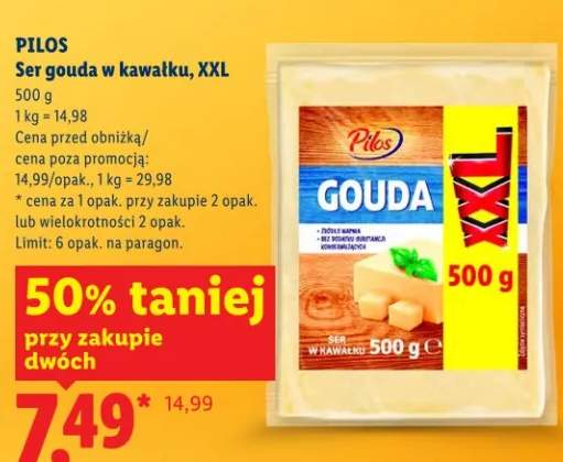 Ser gouda w kawałku