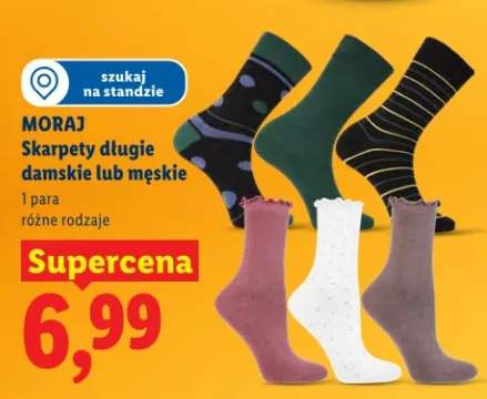 Skarpety długie damskie lub męskie