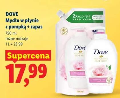 Mydło w płynie z pompką + zapas