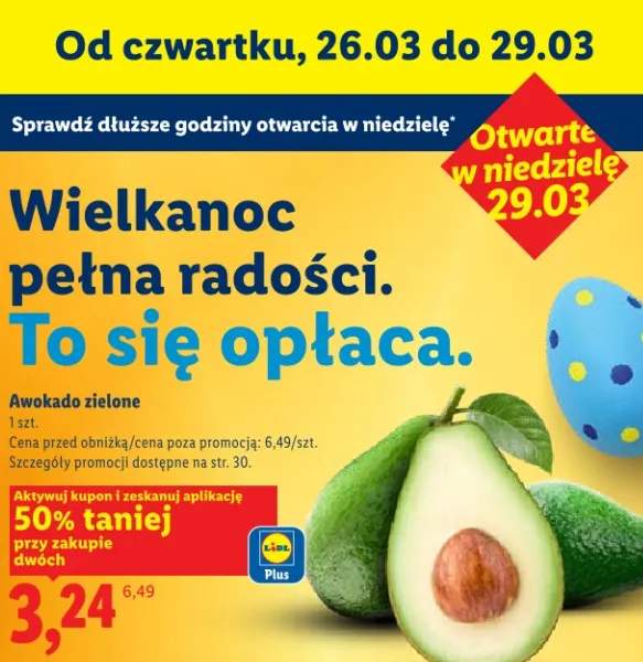 Awokado zielone, szt.