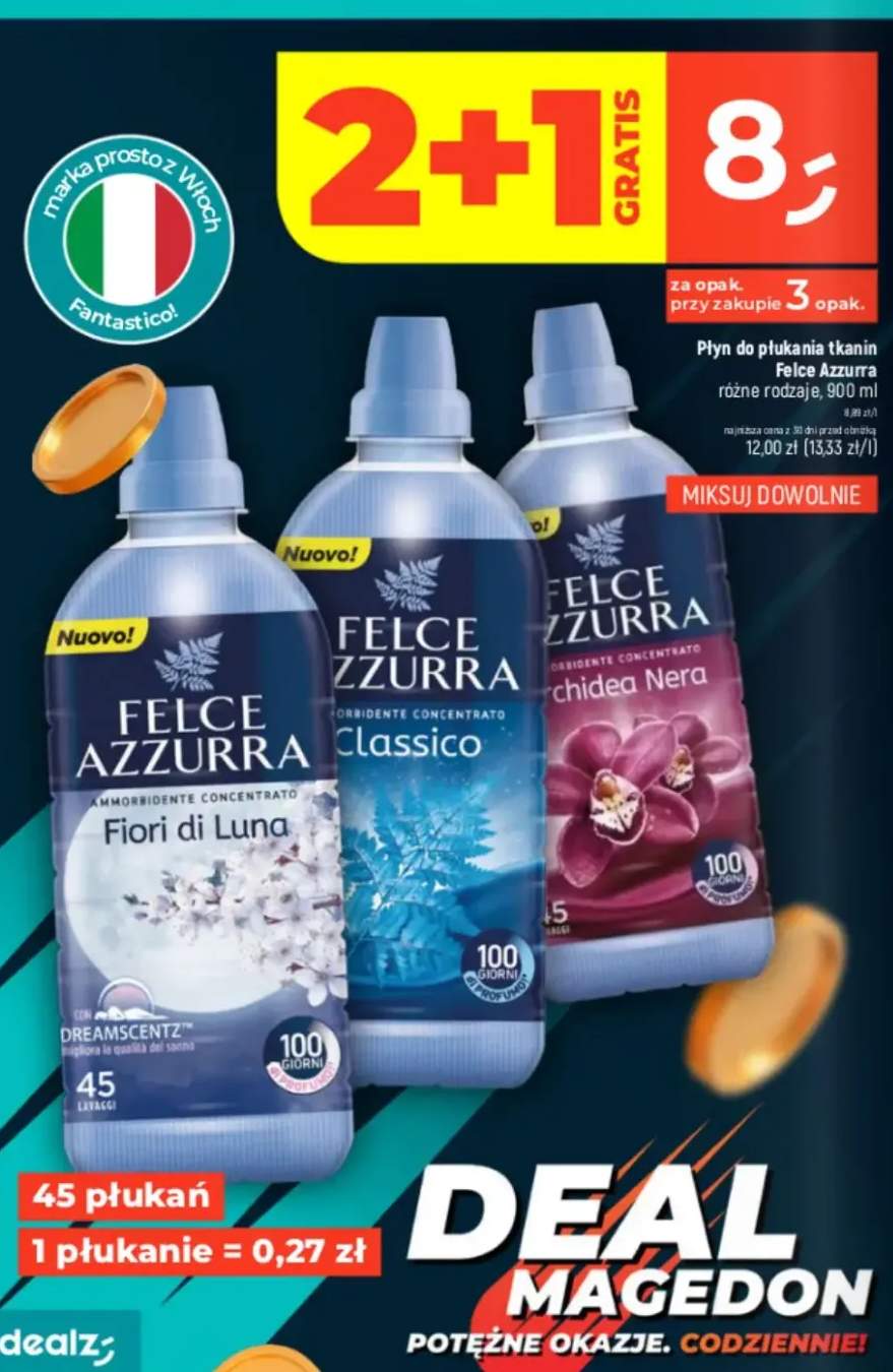 Płyn do płukania tkanin różne rodzaje