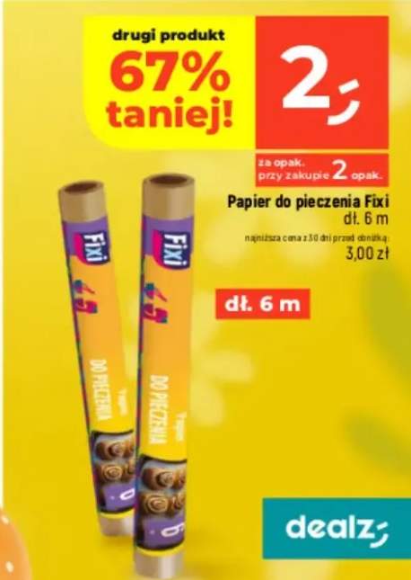 Papier do pieczenia dł. 6 m