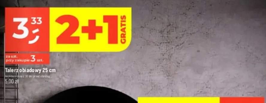 Talerz obiadowy 25 cm