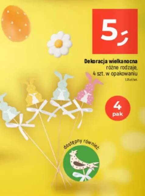 Dekoracja wielkanocna różne rodzaje