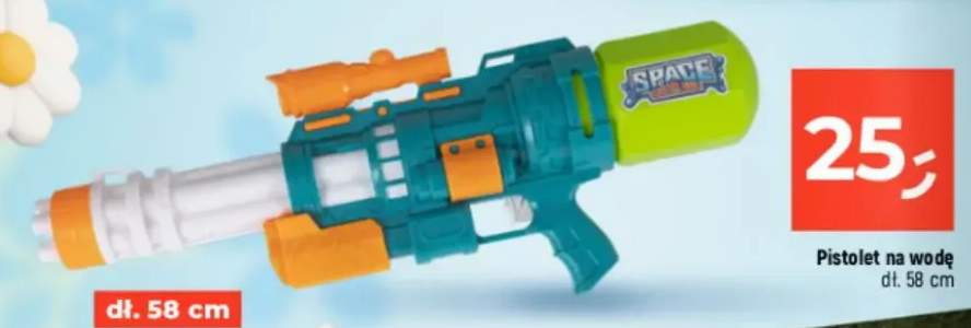Pistolet na wodę dł. 58cm