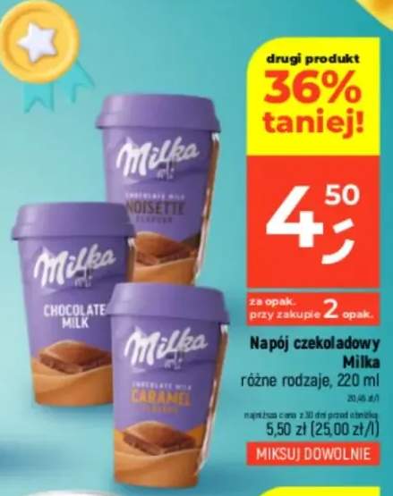 Napój czekoladowy różne rodzaje