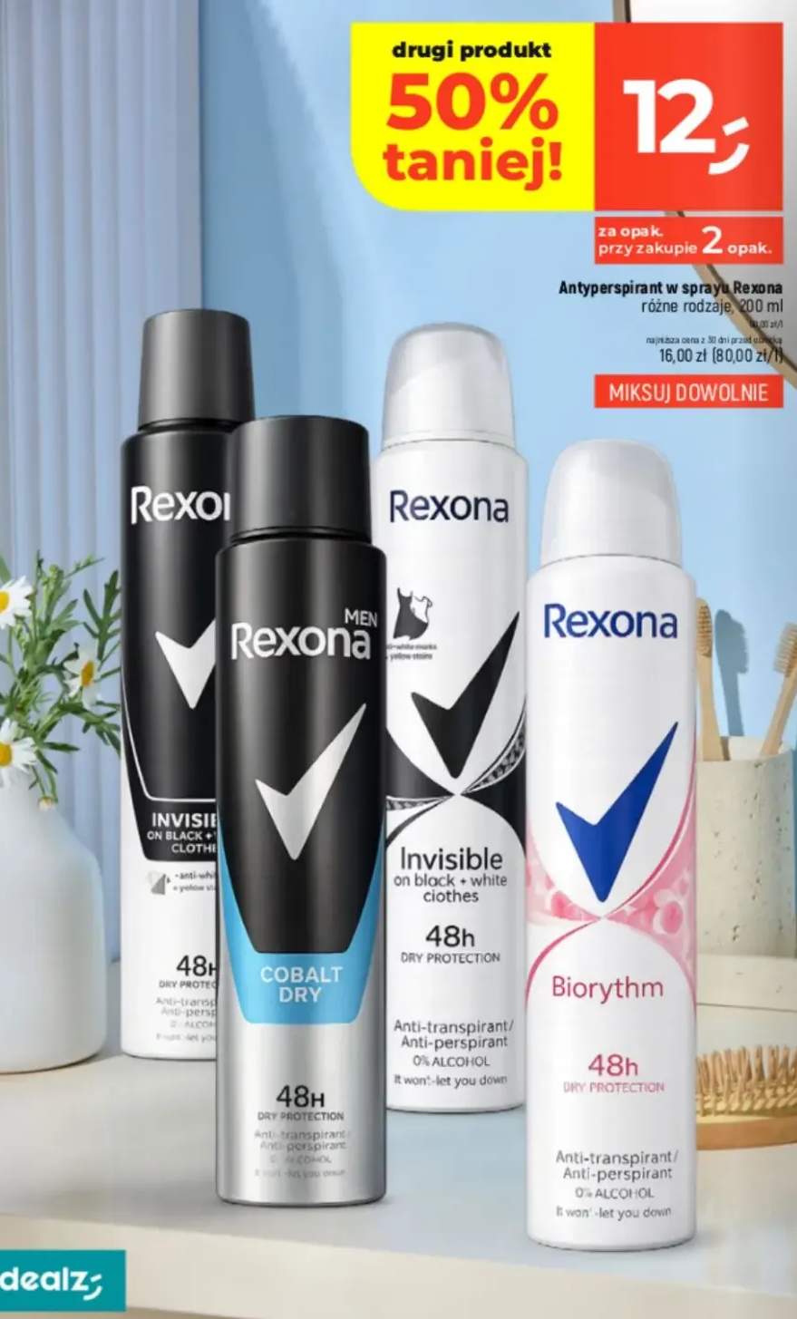 Antyperspirant w sprayu różne rodzaje