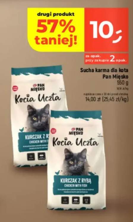 Karma sucha dla kota różne rodzaje