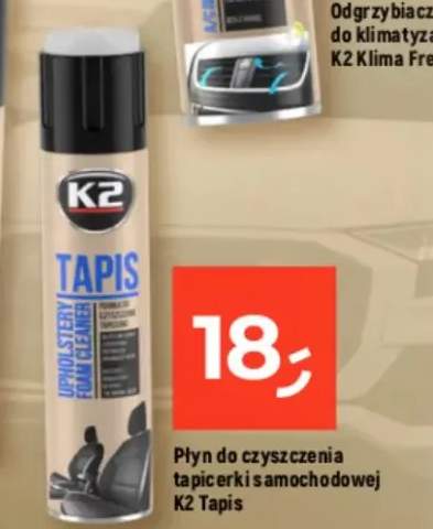 Płyn do czyszczenia tapicerki samochodowej Tapis