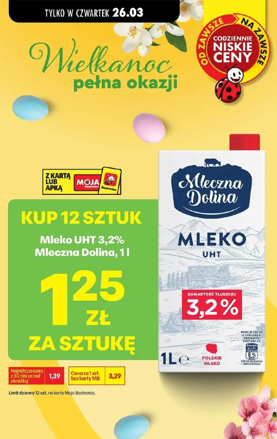 Mleko UHT 3,2%