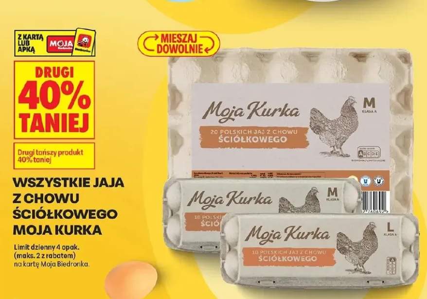 Jaja z chowu ściółkowego 