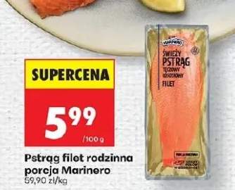 Pstrąg filet rodzinna porcja