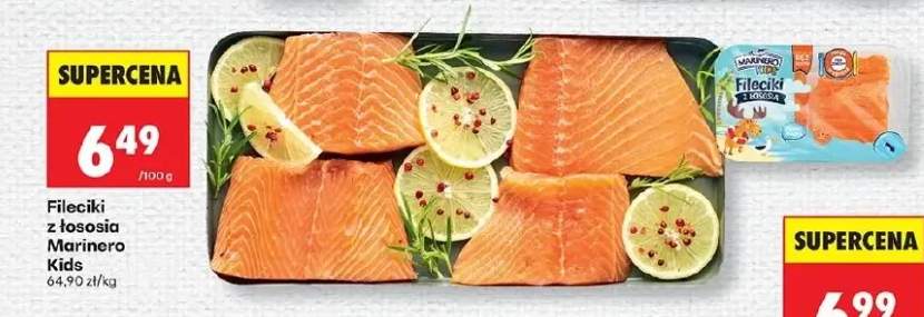 Fileciki z łososia Kids