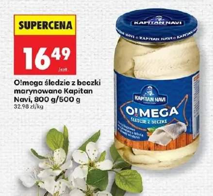 Śledzie z beczki marynowane Omega