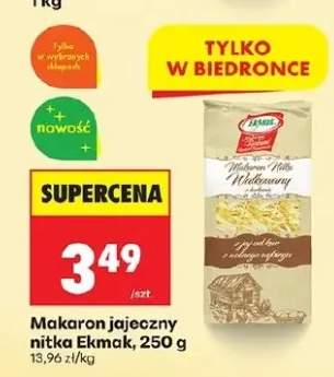 Makaron jajeczny nitka