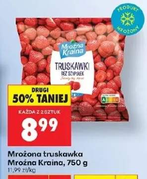 Truskawki mrożone bez szypułek