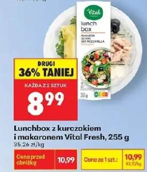 Lunchbox z kurczakiem i makaronem