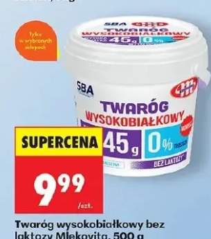 Twaróg wysokobiałkowy bez laktozy 0%