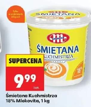Śmietana Kuchmistrza 18% Mlekovita