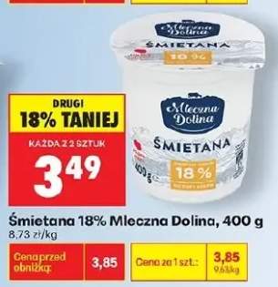 Śmietana 18%