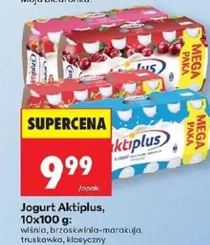 Jogurt wiśnia, brzoskwinia-marakuja, truskawka, klasyczny