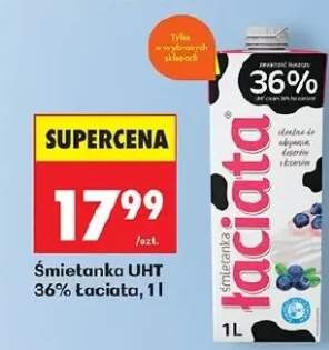 Śmietanka UHT 36% Łaciata