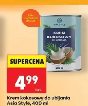 Krem kokosowy do ubijania