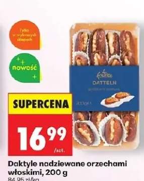 Daktyle nadziewane orzechami włoskimi